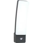 Lutec Zunanja stenska LED-svetilka Kira 18 W 31,1 x 8,3 x 11 cm antracitna