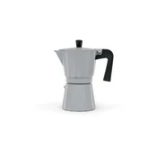 Moka kafetiera MOSHI 400 ml, siva, aluminij, Leopold Vienna