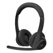 Logitech 981-001458 naglavne slušalice i slušalice s ugrađenim mikrofonom Bežično Obruč za glavu Car/Home office Bluetooth Crno