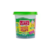 Lets kineticki pesak sa modlom, 130g: zelena
