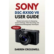 Sony DSC-RX100 VII User Guide