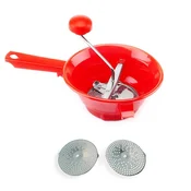 Tomatto Extranova pasirka 20cm z 2 nastavki rdeča/inox, pvc