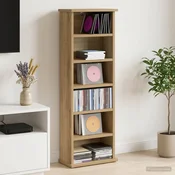 vidaXL CD omara Artisan hrast 60 x 17 x 92 cm Inženirski les