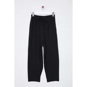 Trendyol Black Elastic Waist Harem/Shalwar Relaxed Fit Pants