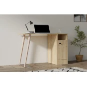 Hanah Home HANAH HOME Calvin - Oak pisalna miza, (20868050)
