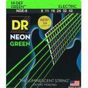 DR Strings DR Neon Green 9