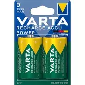 Punjačka baterija, D goliath, 2x3000 mAh, prednapunjena, VARTA Power 56720 101 402