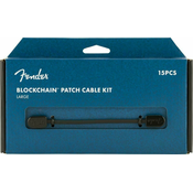 Fender Blockchain Patch Kabel Kit LRG Crna Kutni - Kutni