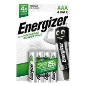 Energizer Baterije AAA (LR03) 700 mAh, 4 kos, blister