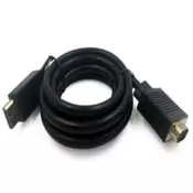 CCP DPM VGAM 6 Gembird DisplayPort to VGA adapter cable, black, 1.8 m
