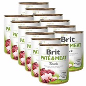 Konzervirana hrana Brit Paté & Meat Duck 12x800 g