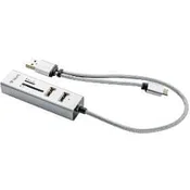 Yenkee YHC 103SR USB C OTG hub + čitač