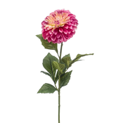 Umetno cvetje dalija peach-roza 58 - 50 do 75 cm