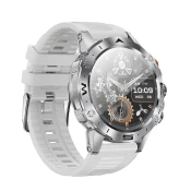 Hoco Pametna ura Hoco 1,53 TFT IP68 s funkcijo pogovora Y20 srebrna