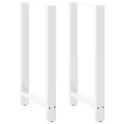 Noge za barski stol Bijele 2 kom 60 x (100-101) cm Celicne