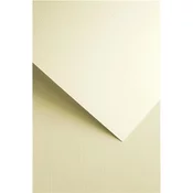 Okrasni papir A4 Canvas - 240 g, slonokoščena barva, 20 kosov