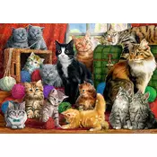 Trefl - Puzzle Cat meeting - 1 000 kosov