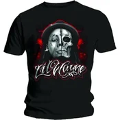 Lil Wayne Skull Sketch Black XL Majica