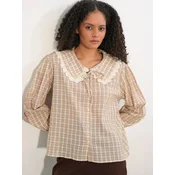 Bigdart Bluza kamela/volneno bela