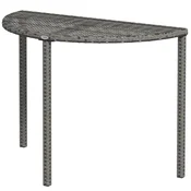 Homestar Balkonska miza 100x50x74 cm siva
