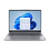 Lenovo ThinkBook 16 Prijenosno racunalo 40,6 cm (16) WUXGA Intel® Core™ i3 i3-1315U 8 GB DDR5-SDRAM 512 GB SSD Wi-Fi 6 (802.11ax) Windows 11 Pro Sivo
