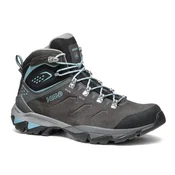 ASOLO ženske planinarske cizme ACADIA MID LTH GTX BUNION ML – grafit/nebeskoplav – siva 39 1/3