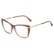 Jimmy Choo JC297 2LN ONE SIZE (54) Rdeča/Kristalna