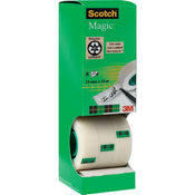 Scotch lepilni trak ScotchR  Magict 810  (D x Š) 33 m x 19 mm, mat3M, vsebuje: 8 rol