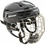 Bauer Hokejska kaciga RE-AKT 150 Helmet Combo SR Crna L