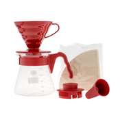 Hario Dripper set 700ml rdeč-PVC