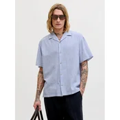 Jack & Jones Srajca Summer 12289191 Modra Relaxed Fit