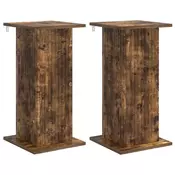 Stalak za biljke 2 pcs Dimljeni hrast 30,5 x 30 x 60,5 cm