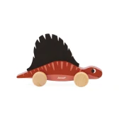 JANOD Drvena igračka Dino/ crvena/crna