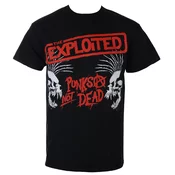 Metal majica moška Exploited - PUNKS NOT DEAD I SKULLS - RAZAMATAZ - ST2151