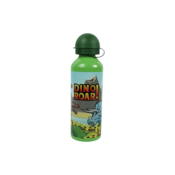 Ljubki dom Otroška kovinska steklenica DINO ROAR 500 ml zelena
