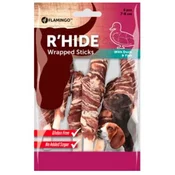 FLAMINGO RHide Wrapped Sticks, žvakalica pacetina s bakalarom, 6kom, 85g