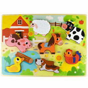 Tooky toy umetaljka - životinje sa farme