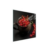 shumee Steklena zaščitna plošča za štedilnik 50x52 Fruit