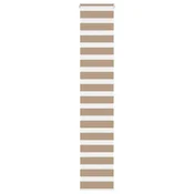 Zebra zavjesa Pješcano smeda 40x200 cm Širina tkanine 35,9 cm Poliester