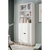 HANAH HOME Polica za knjige Bili 5 Shelf 2 Lid