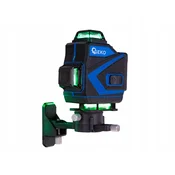 Geko Set 4D 2x aku. zeleni 16 linijski gredbeni laserski nivelir 360°, (5000117393)