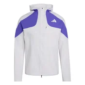 ADIDAS PERFORMANCE Jakna za trening Adizero vijolično modra/bela