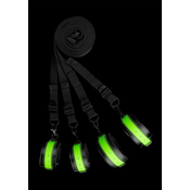 Ouch! Glow in the Dark Bed Bindings Restraint Kit