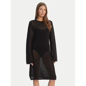 Seafolly Obleka za na plažo Beach Edit 55686-KN Črna Regular Fit