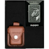 shumee ZIPPO komplet vžigalnikov ZODIAC TAURUS bik darilo št. 4