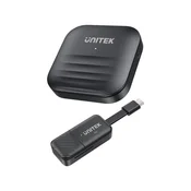 Unitek brezžični HDMI oddajnik do 50 m, črne barve