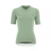 Craft ENDUR LOGO JERSEY W, ženska majica za biciklizma, zelena C17334
