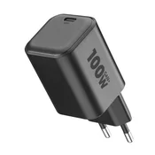 Kućni punjač CELLULARLINE, GAN+, 100W, crni