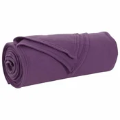 Vidaxl Odeja Vijolična 240 x 220 cm Flis