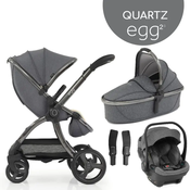 egg2® dječja kolica 4u1 (s egg® Shell i-Size autosjedalicom) – Quartz